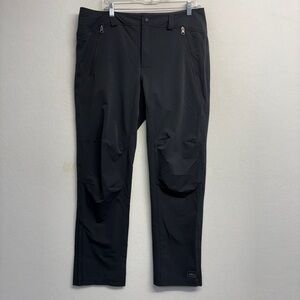 REI Men's Black 36x32 Nylon Stretch Hiking Outdoor pants